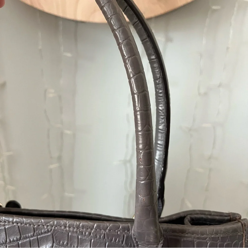 Kate Spade Vanston Croc Embossed Jackson Work Tote/Purse